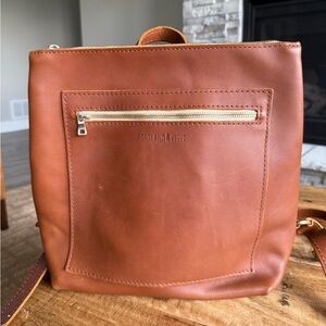 Portland Leather Goods Tote Backpack